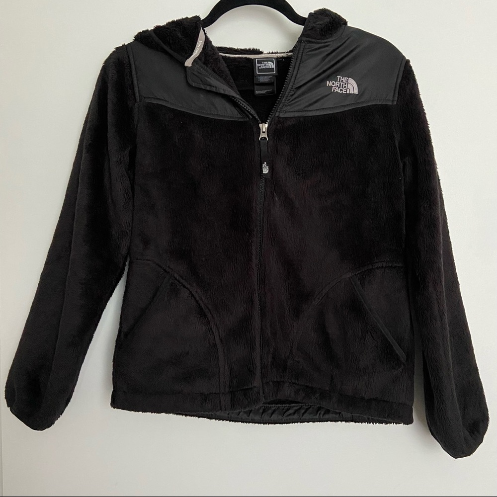 The North Face Girl’s Fuzzy Jacket Black 14/16